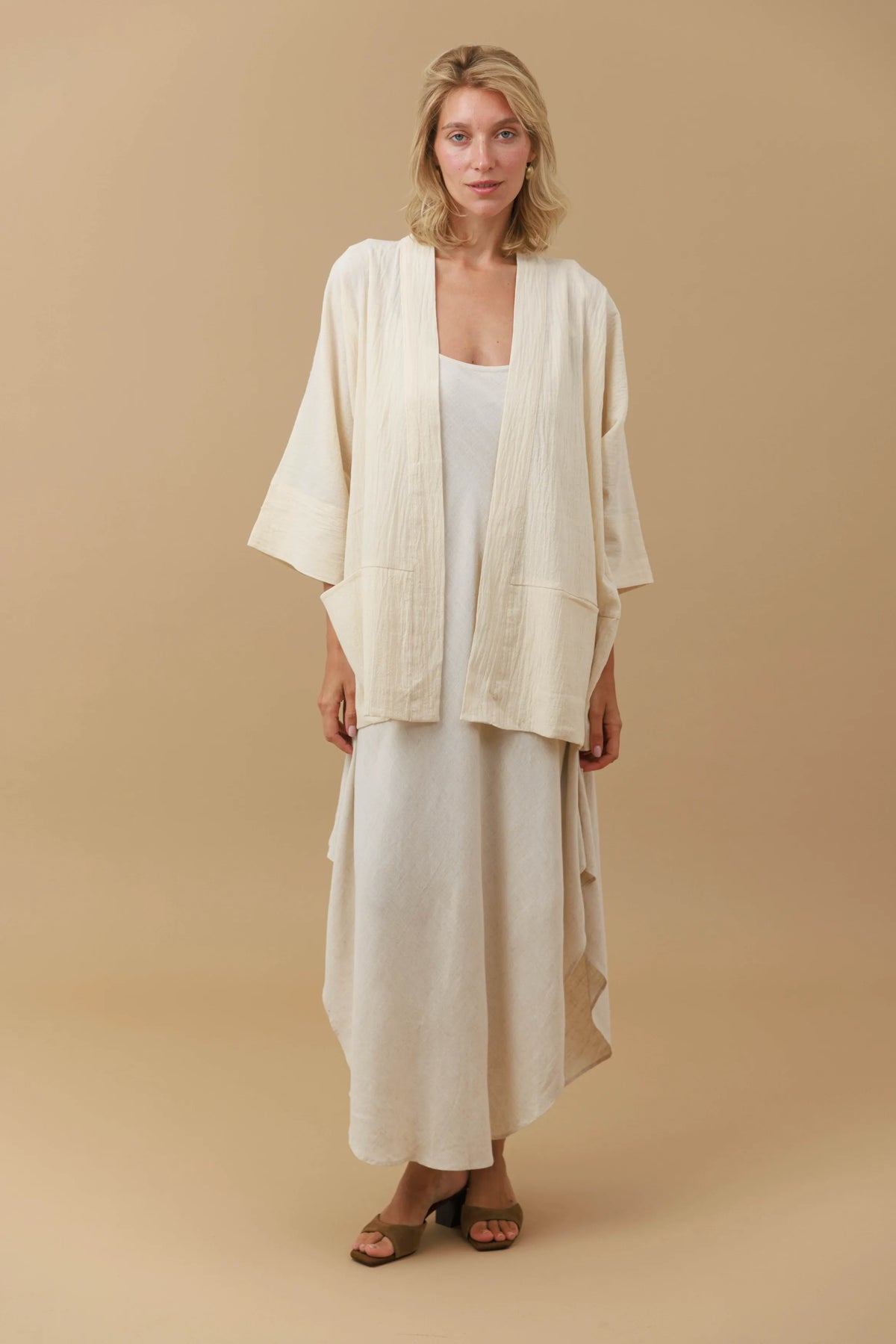Wide Sleeve Kimono