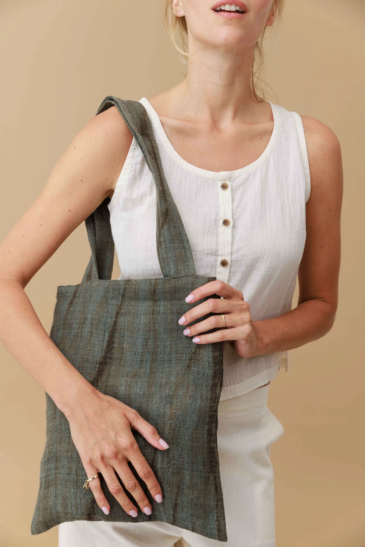 Gradient Hemp tote