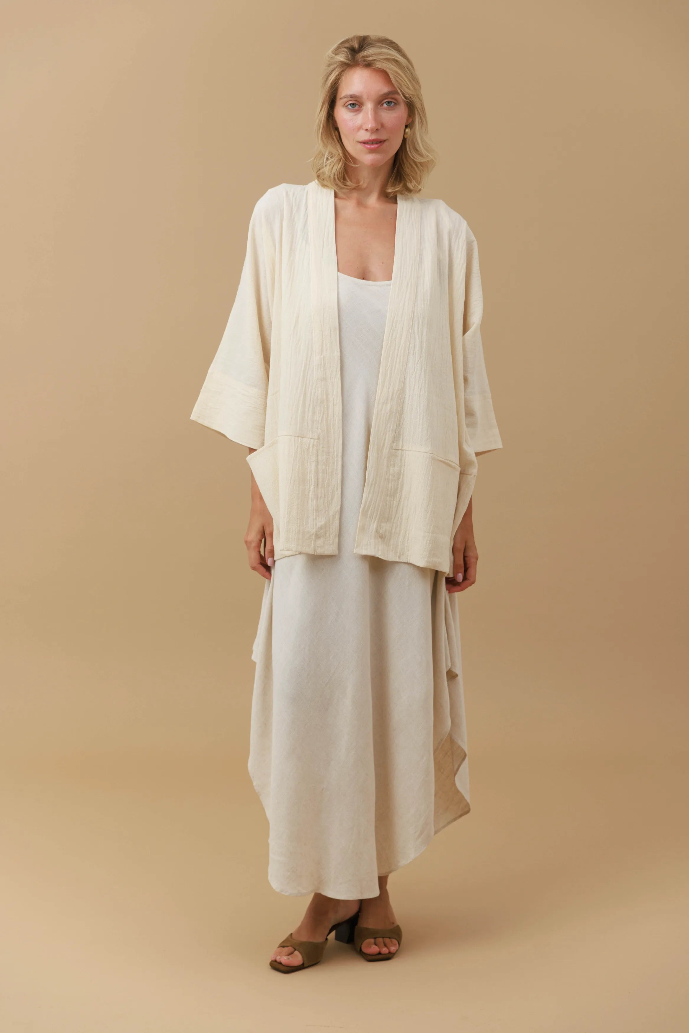Wide Sleeve Kimono