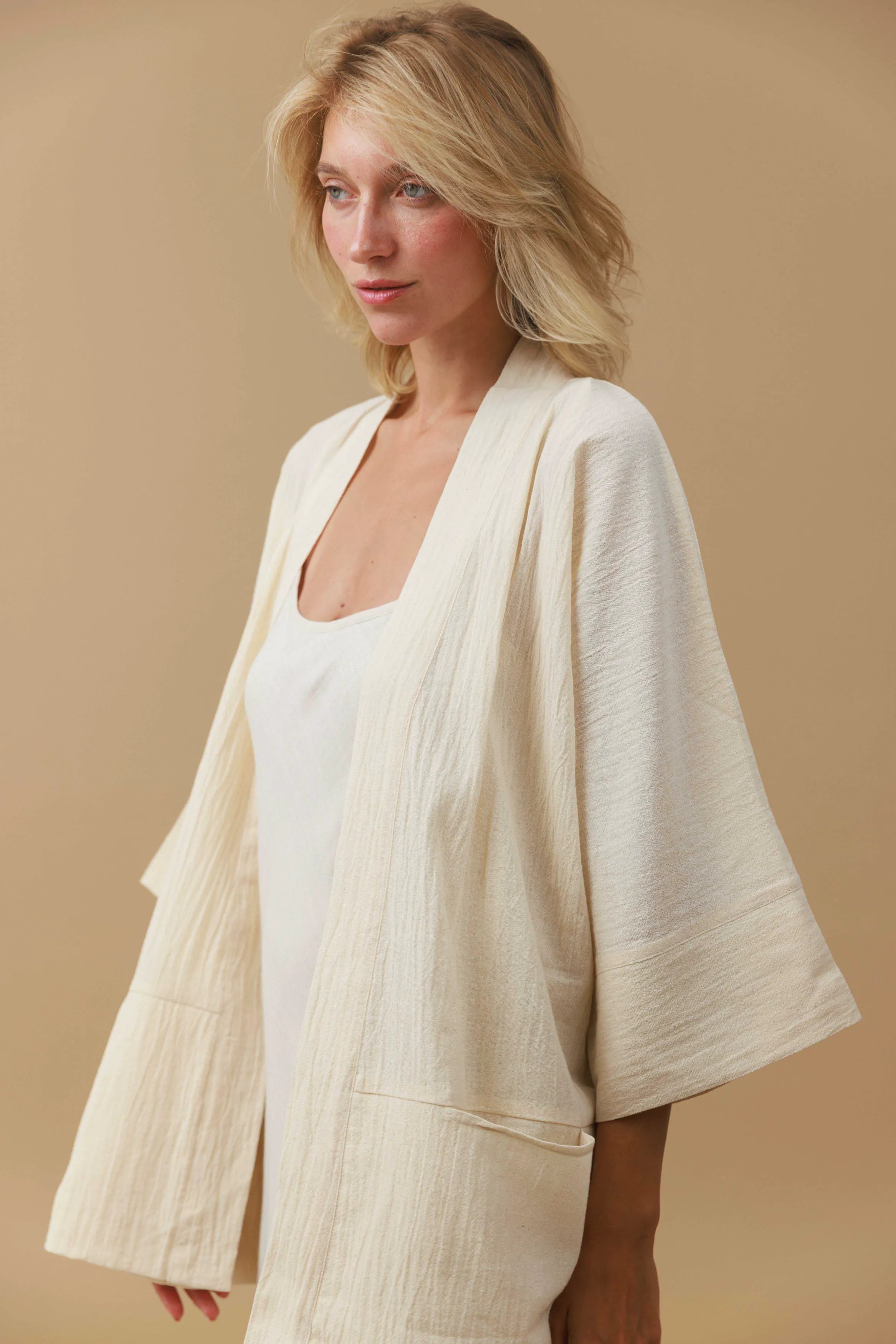 Wide Sleeve Kimono