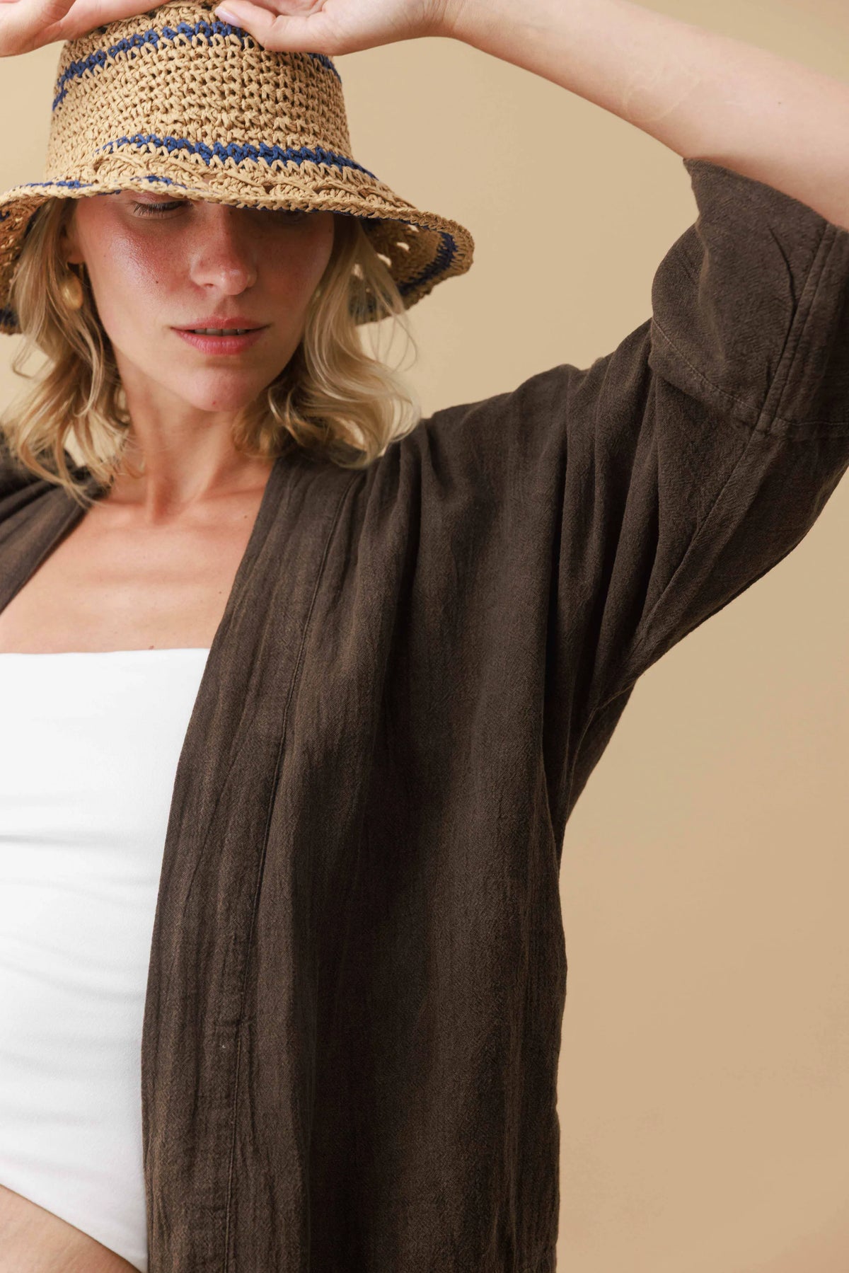 Wide Sleeve Kimono