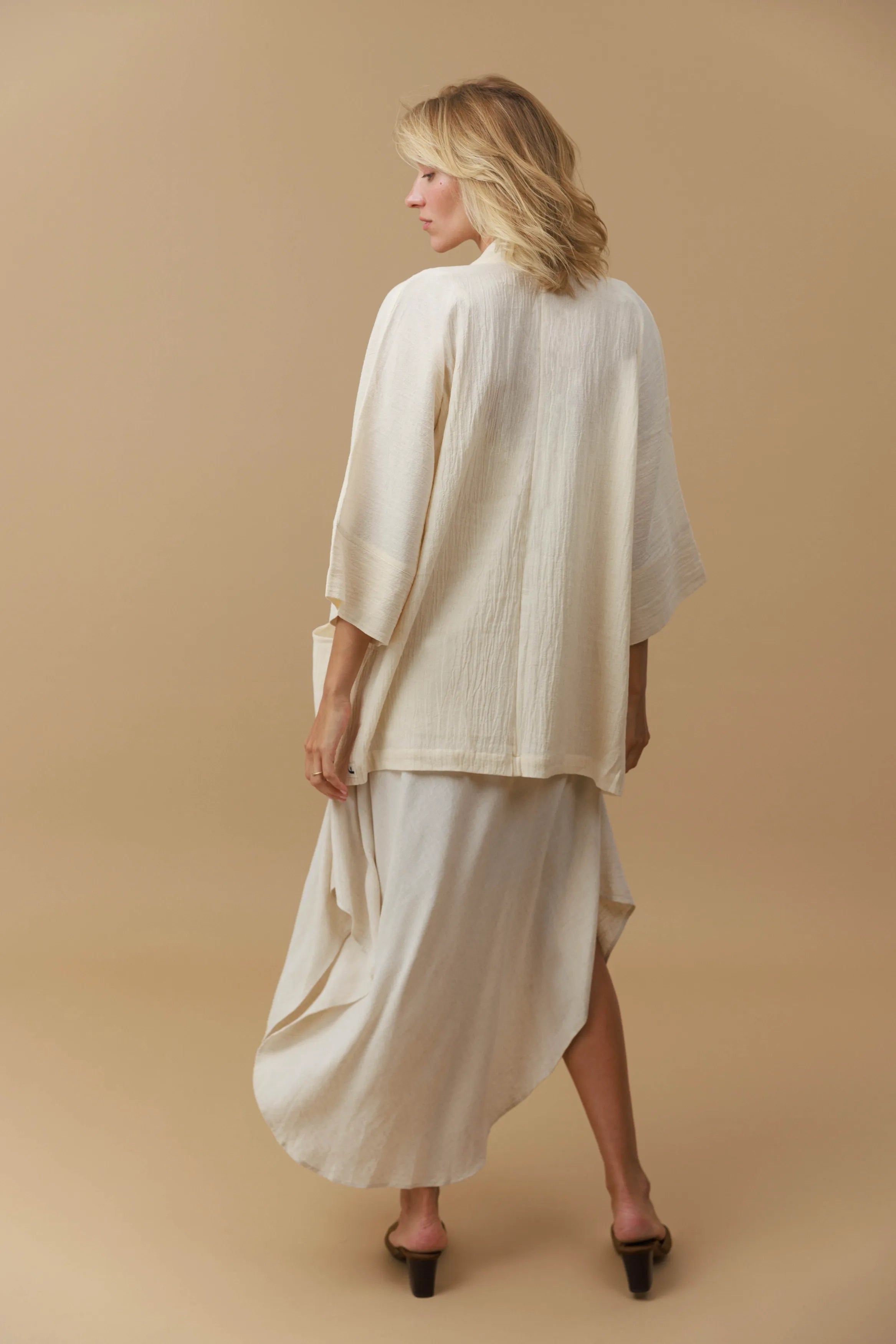 Wide Sleeve Kimono