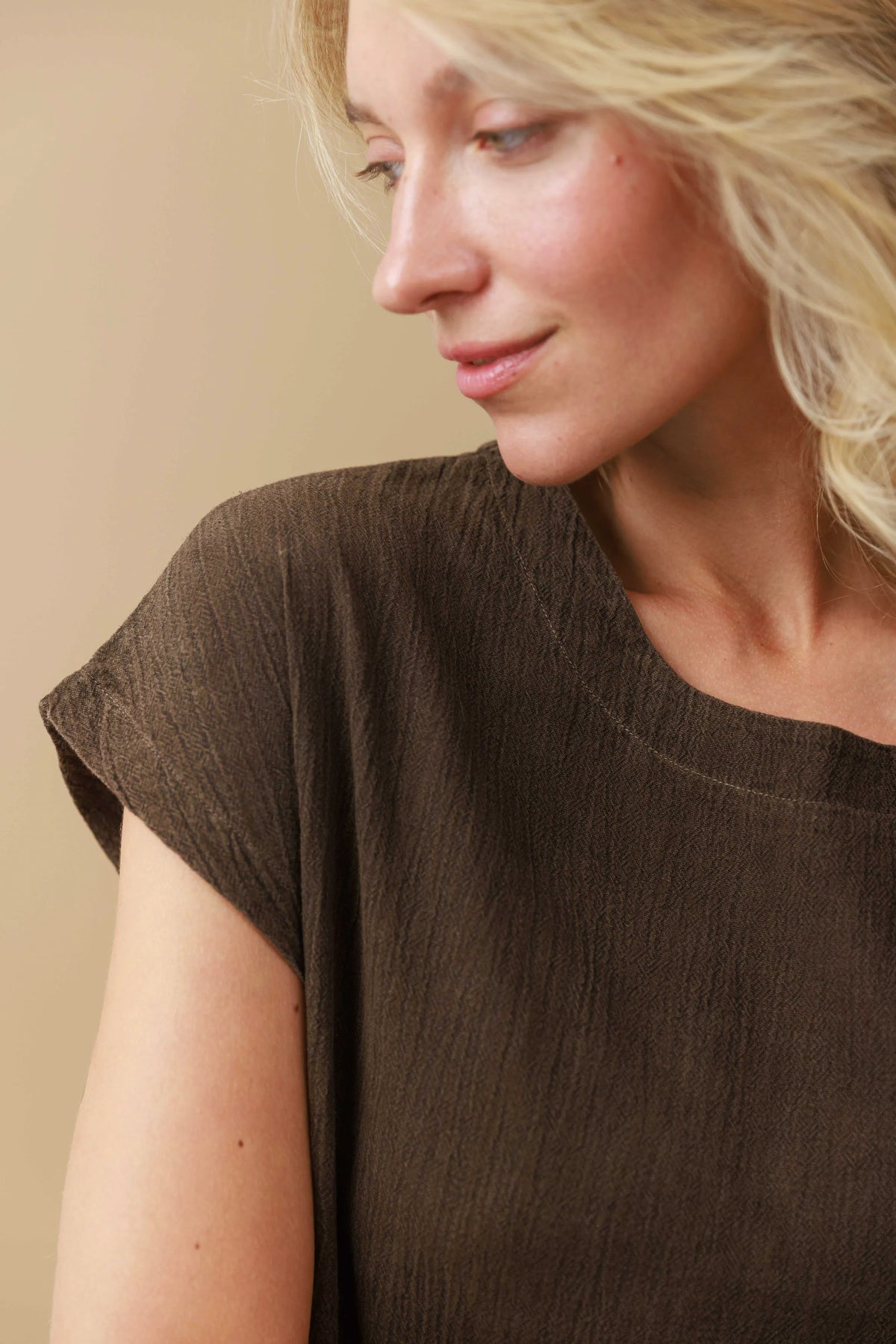 Natural Dye Midi Dress