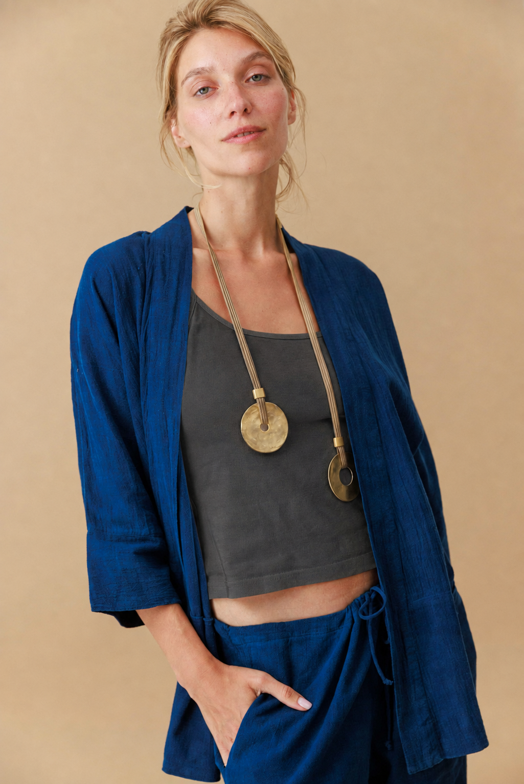 Wide Sleeve Kimono